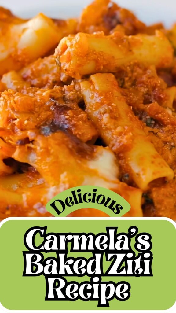 Carmelas Baked Ziti