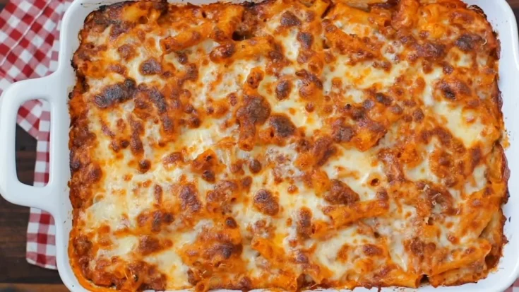 Carmelas Baked Ziti Recipe