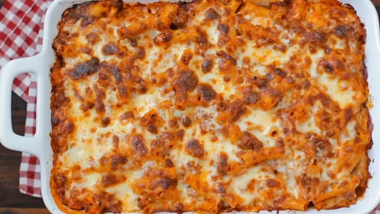 Carmelas Baked Ziti Recipe