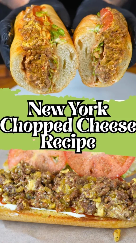 Delicious New York Chopped Cheese