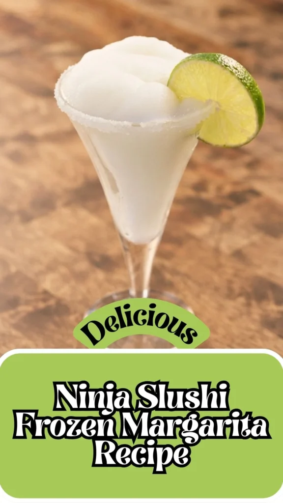 Delicious Ninja Slushi Frozen Margarita