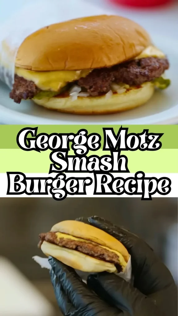 Enjoy this George Motz Smash Burger