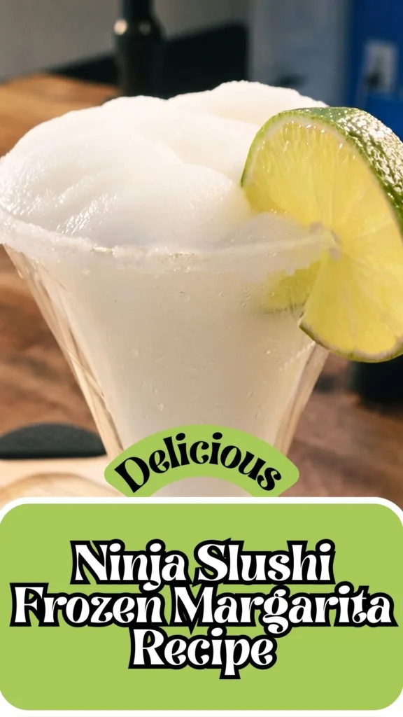 Enjoy this Ninja Slushi Frozen Margarita