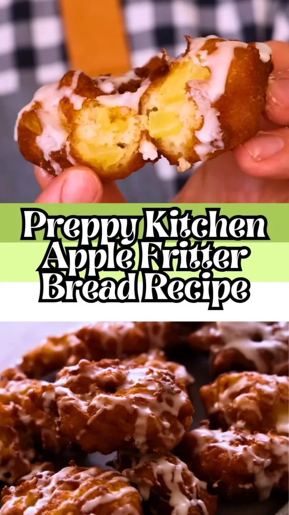 Enjoy this Preppy Kitchen Apple Fritter Bread