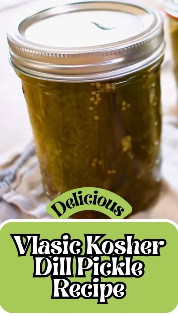 Enjoy this Vlasic Kosher Dill Pickle