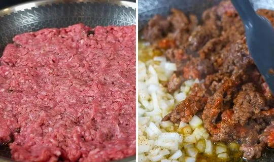 Sear the Ground Beef