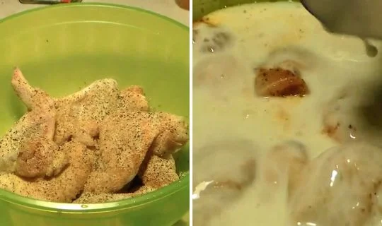 Season the Raw Chicken