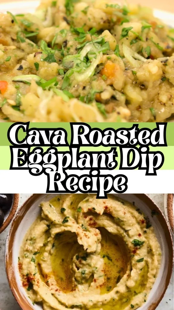 Cava Roasted Eggplant Dip