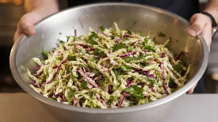 Cava Sumac Cabbage Slaw Recipe