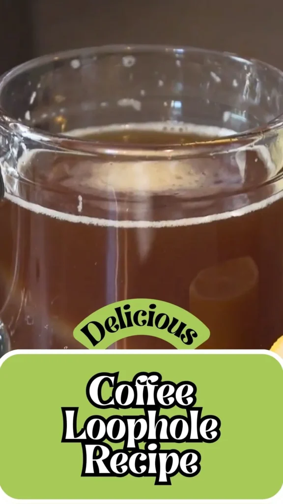 Enjoy this Coffee Loophole