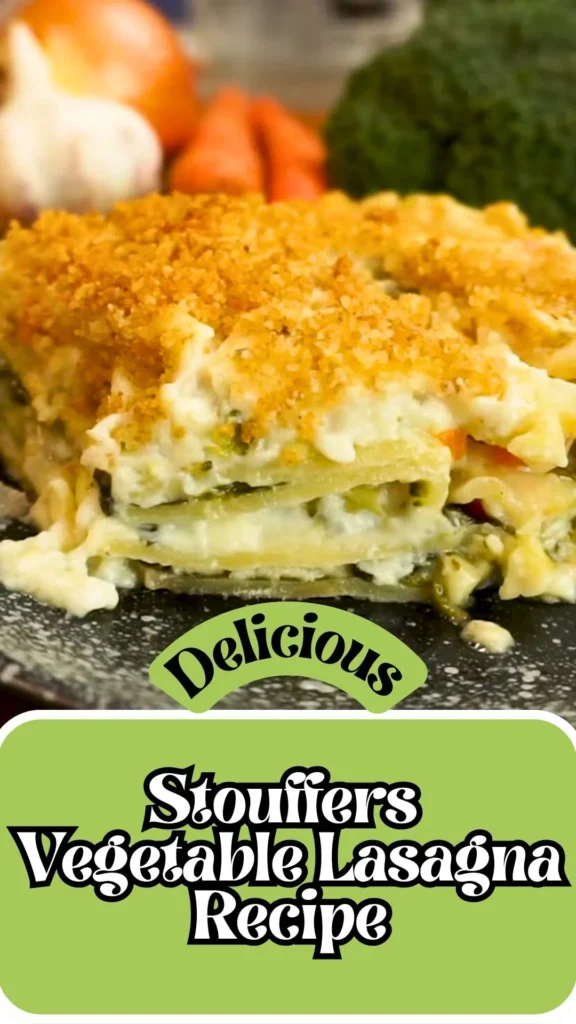 Enjoy this Stouffers Vegetable Lasagna