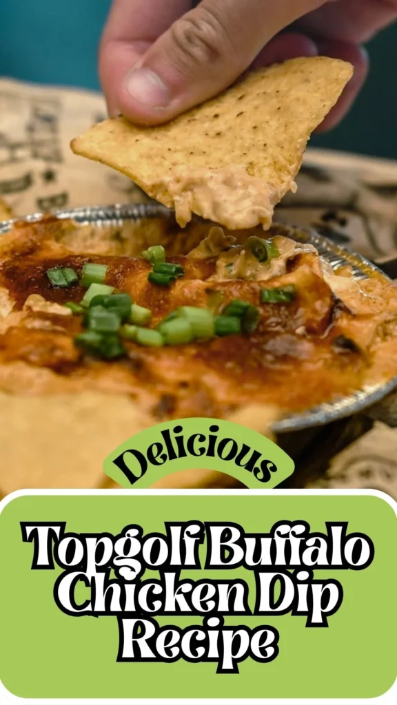 Enjoy this Topgolf Buffalo Chicken Dip
