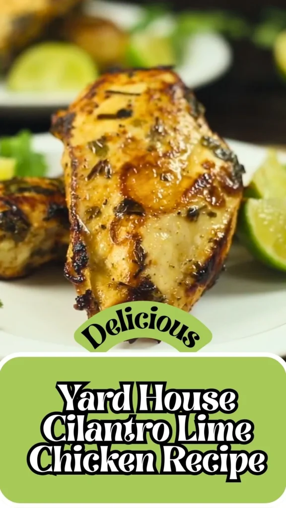 Enjoy this Yard House Cilantro Lime Chicken