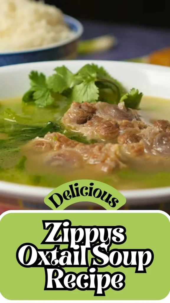 Enjoy this Zippys Oxtail Soup