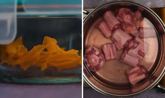 Parboil the Oxtail