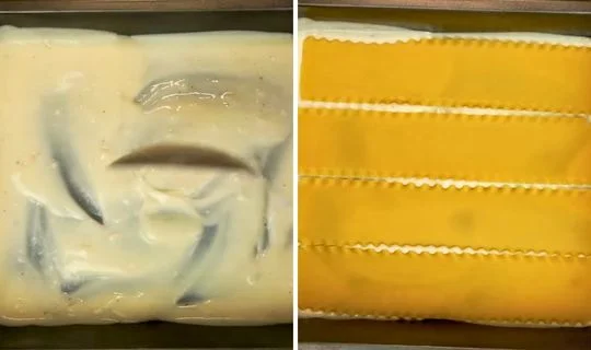 Start Layering_ Sauce and Noodles