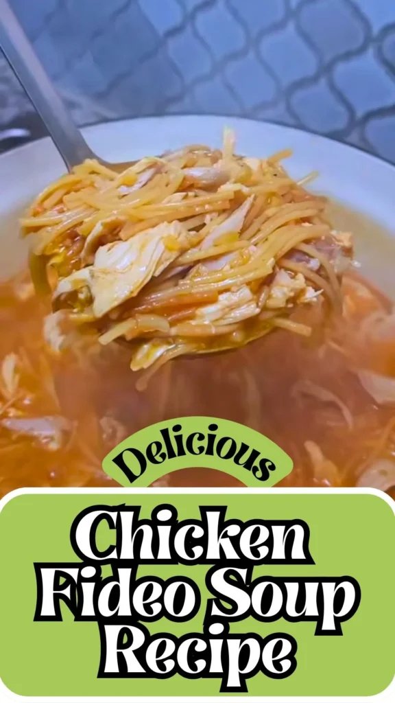 Chicken Fideo Soup