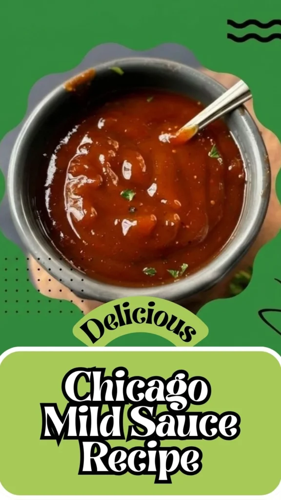 Delicious Chicago Mild Sauce