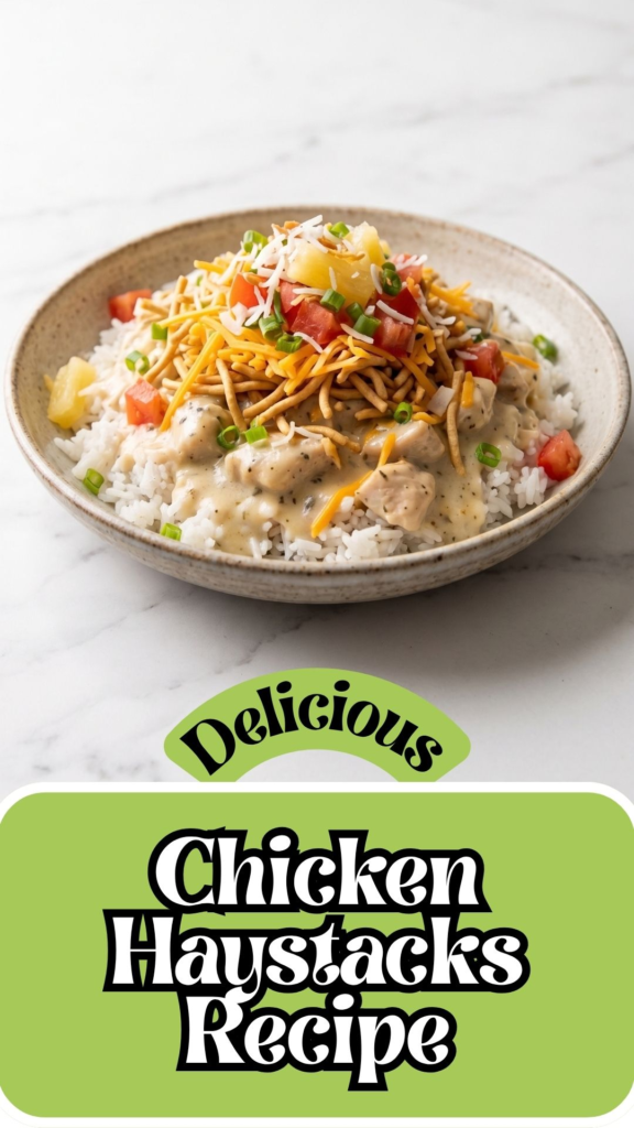 Delicious Chicken Haystacks