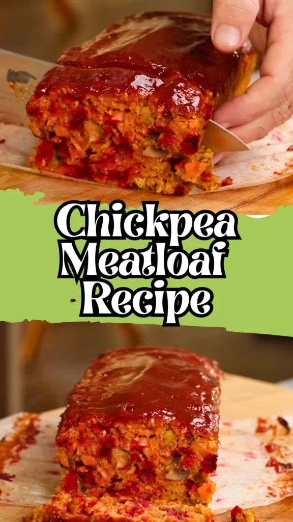 Delicious Chickpea Meatloaf