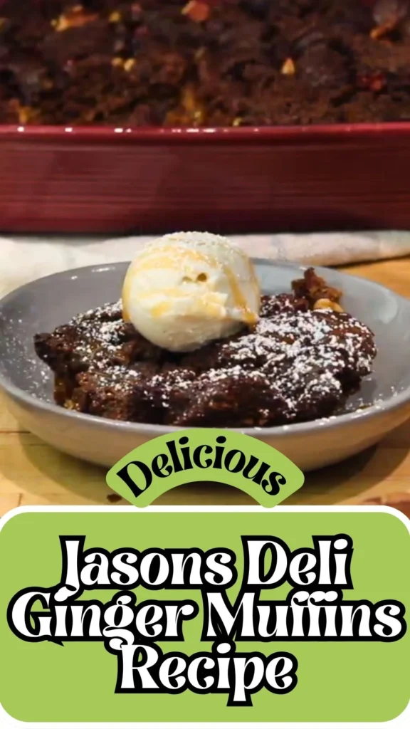Delicious Jasons Deli Ginger Muffins