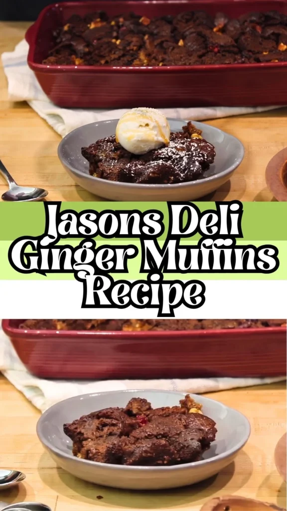 Enjoy this Jasons Deli Ginger Muffins